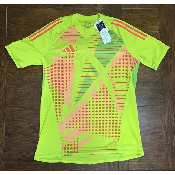 adidas Other - NWT Adidas Trio 24 Pro Goalkeeper Jersey IK4906 Men's Size XL Yellow Slim Fit